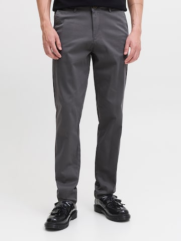 JACK & JONES Slim fit Chino trousers 'JJIMARCO JJBOWIE' in Grey: front