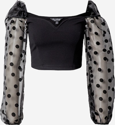 Bluză Miss Selfridge pe negru, Vizualizare produs