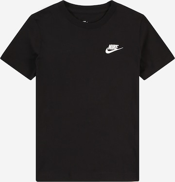 Nike Sportswear Shirt 'FUTURA' in Black: front
