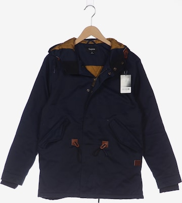 Brixton Mantel S in Blau: Vorderseite