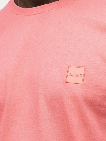 sarkans BOSS T-Krekls 'Tales'