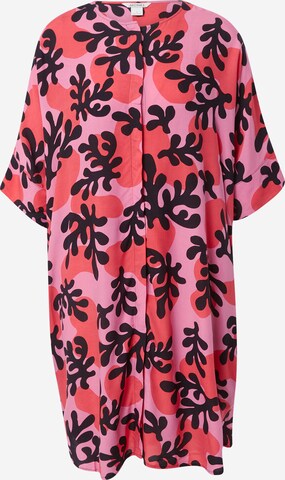 Monki Shirt dress in Pink: front