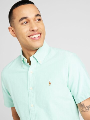 Regular fit Camicia di Polo Ralph Lauren in verde