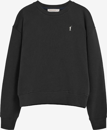 Polo Club Sweatshirt in Schwarz: Vorderseite