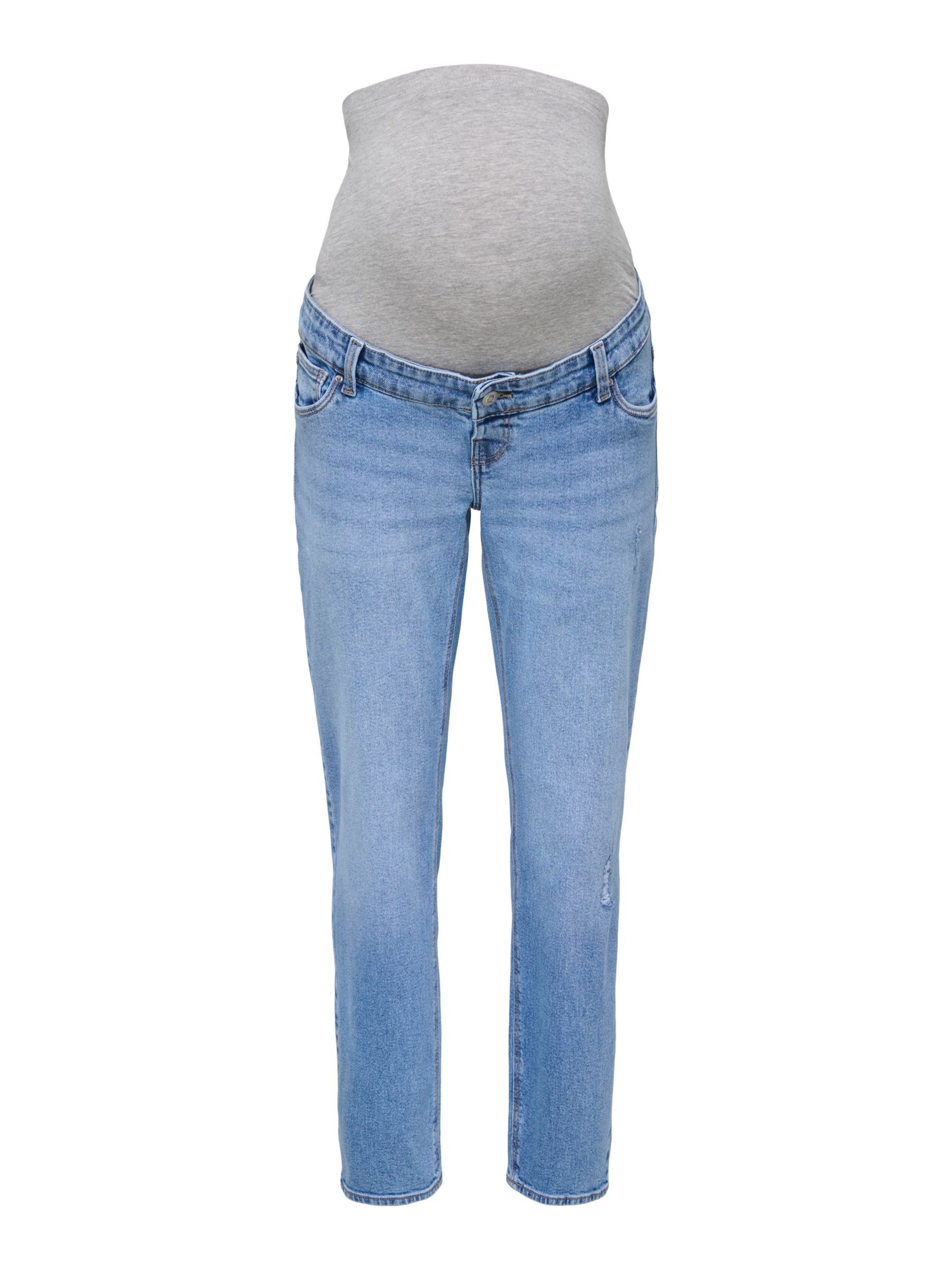 Coupe slim Jean 'OLMEMILY' Only Maternity en bleu