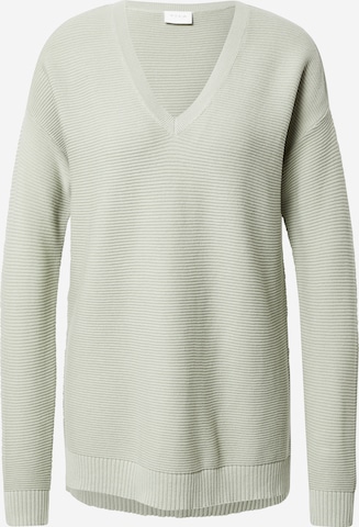 VILA Sweater 'LALAINE' in Green: front