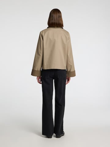 Veste mi-saison SELECTED en marron