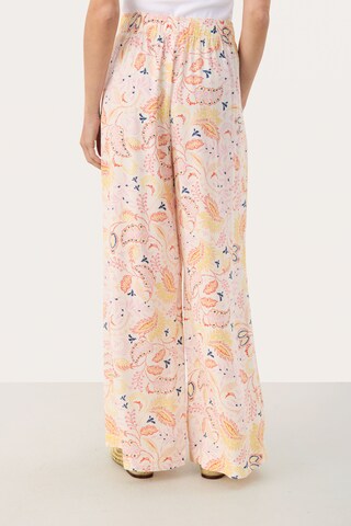 Part Two Wide leg Broek 'Alfies' in Beige