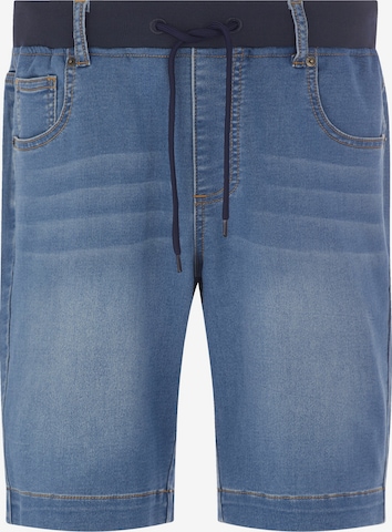 Jan Vanderstorm Loosefit Broek 'Gullbrand' in Blauw: voorkant