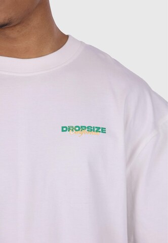 Maglietta 'Garden Grove' di Dropsize in bianco
