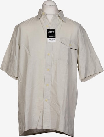TIMBERLAND Hemd M in Beige: Vorderseite