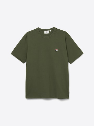 FILA Paita 'MISURINA regular neck binding t-shirt' värissä vihreä
