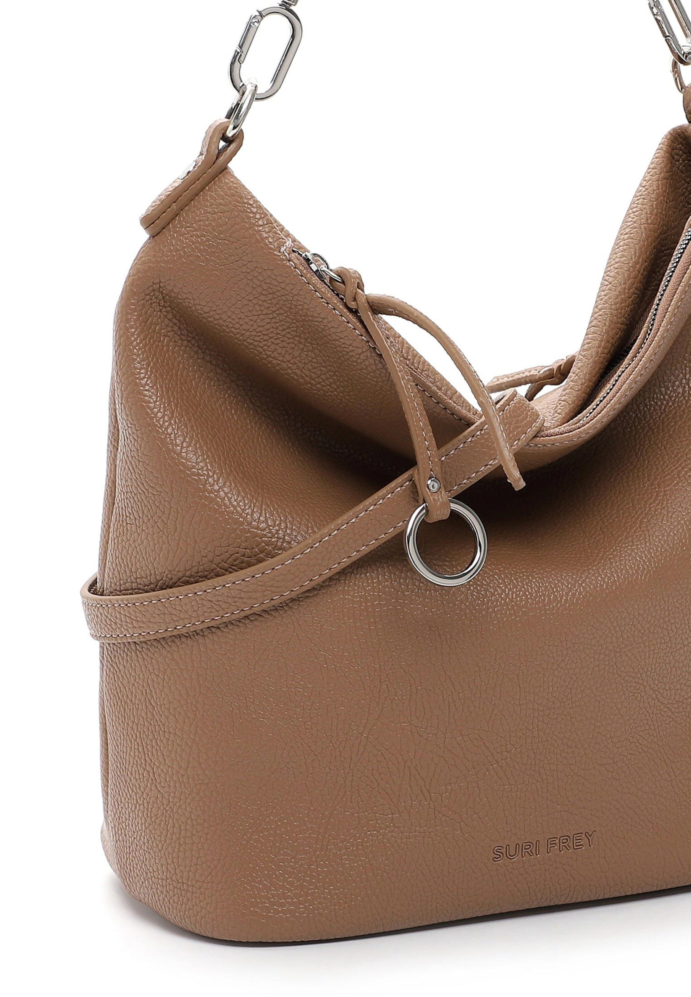 Suri Frey Skuldertaske 'Debby' i beige