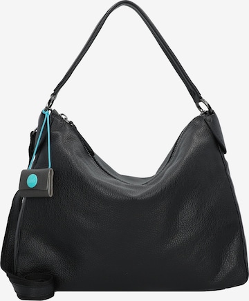 Gabs Schultertasche 'Calliope' in Grau: Vorderseite