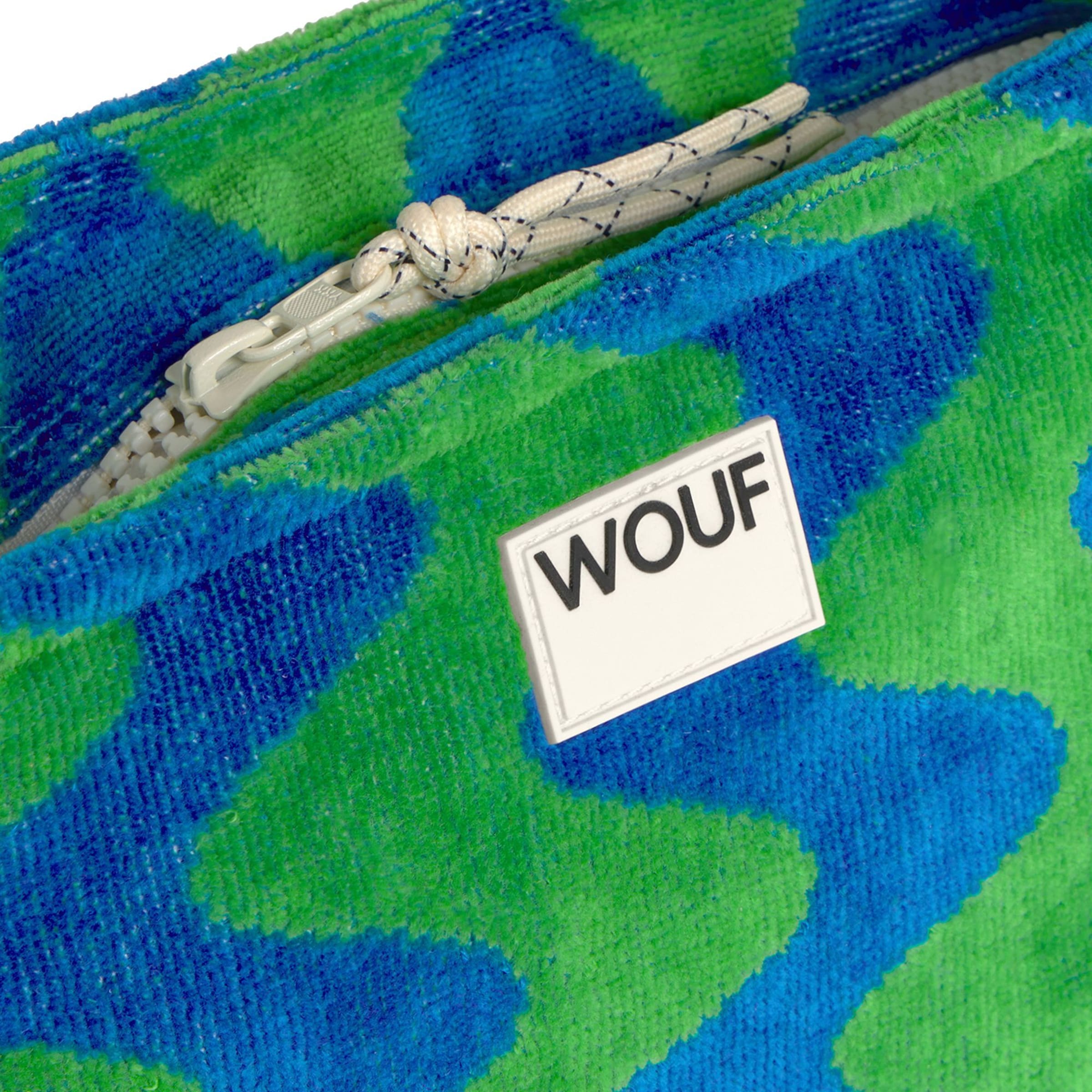 Trousses de toilette 'Terry' Wouf en bleu