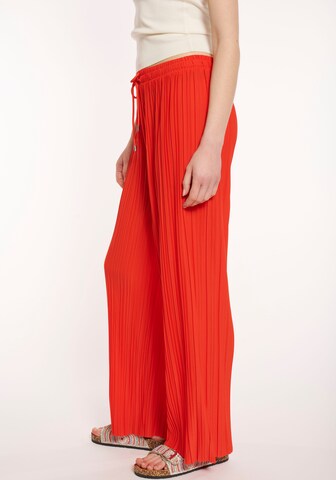 Hailys Wide leg Pants in Red