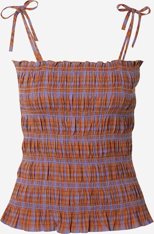 TOPSHOPTop - ljubičasta boja: prednji dio