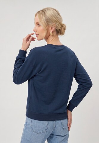 Anna Field - Sudadera 'FEATHER' en azul