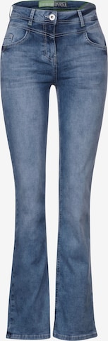 CECIL Boot cut Jeans in Blue: front