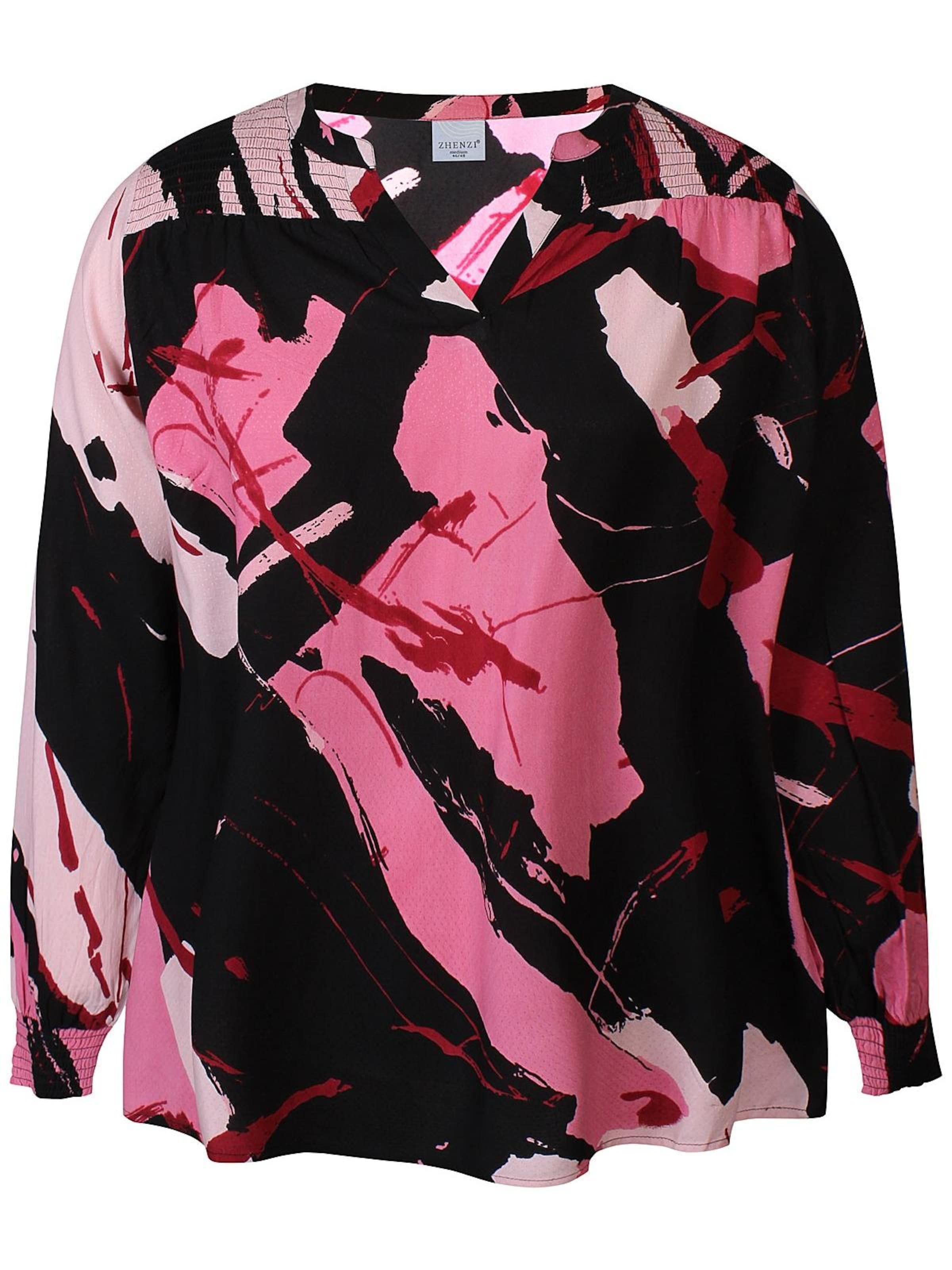 Zhenzi Bluse 'Anity 1205' in Pink: Vorderseite