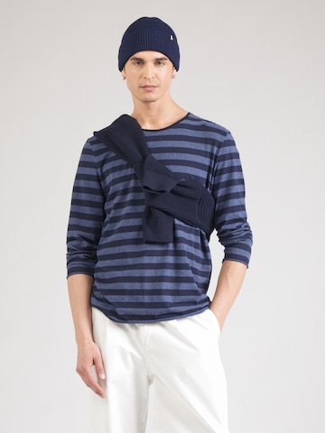 ARMEDANGELS Shirt 'MAARKOS' in Blau: Vorderseite