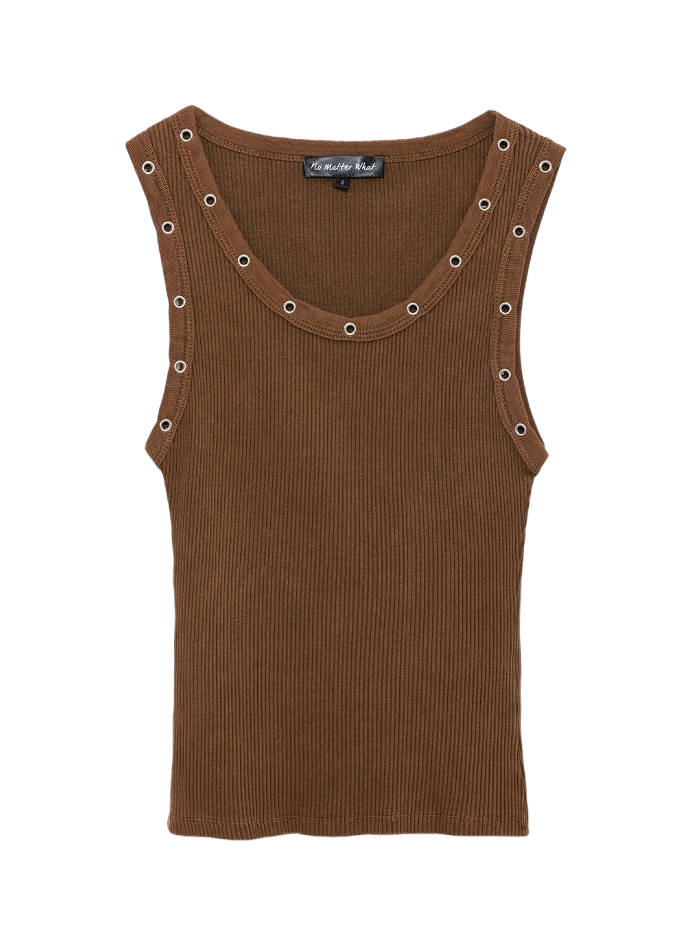 Haut No Matter What en marron : devant