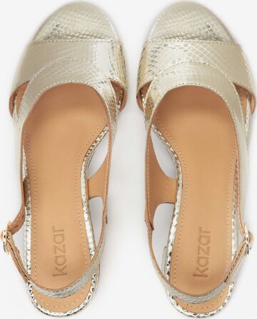 Kazar Sandals in Silver