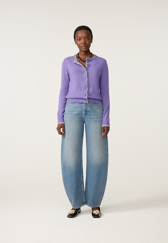 Fabienne Chapot Knit cardigan in Purple