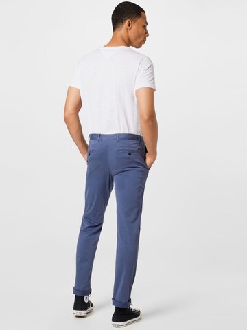 Coupe slim Pantalon chino TOMMY HILFIGER en bleu