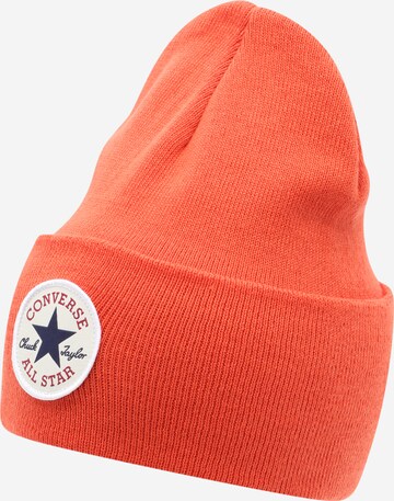 CONVERSE Beanie in Orange: front