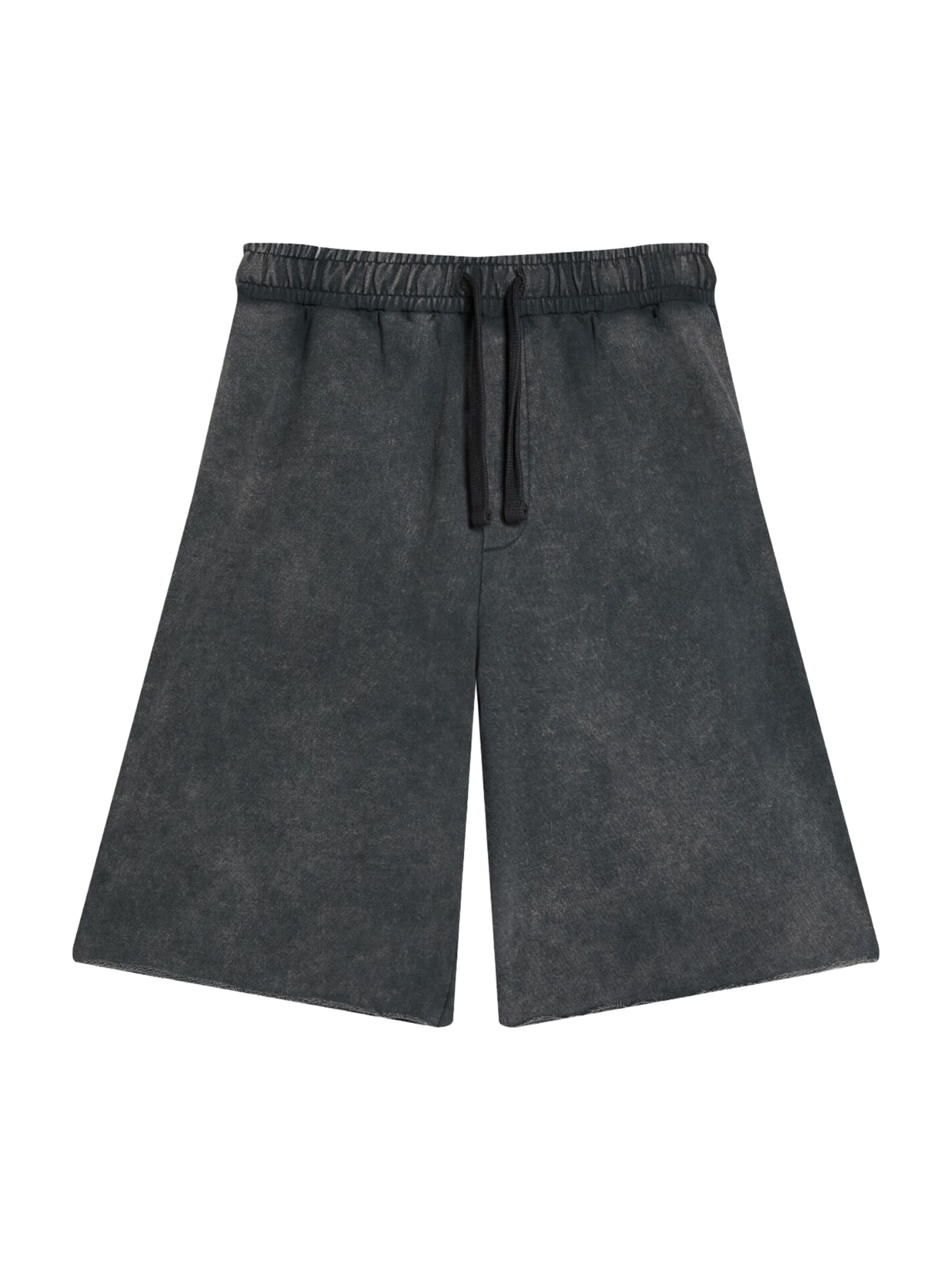 Bershka Loosefit Byxa i svart: framsida