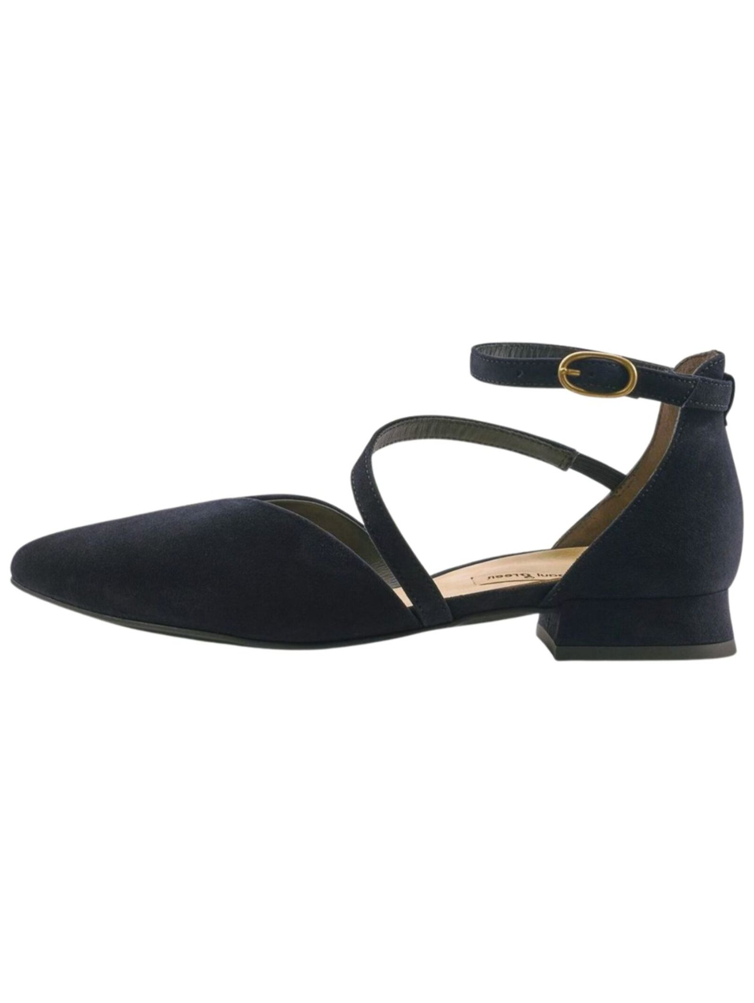 Ballerines à lanières Paul Green en bleu