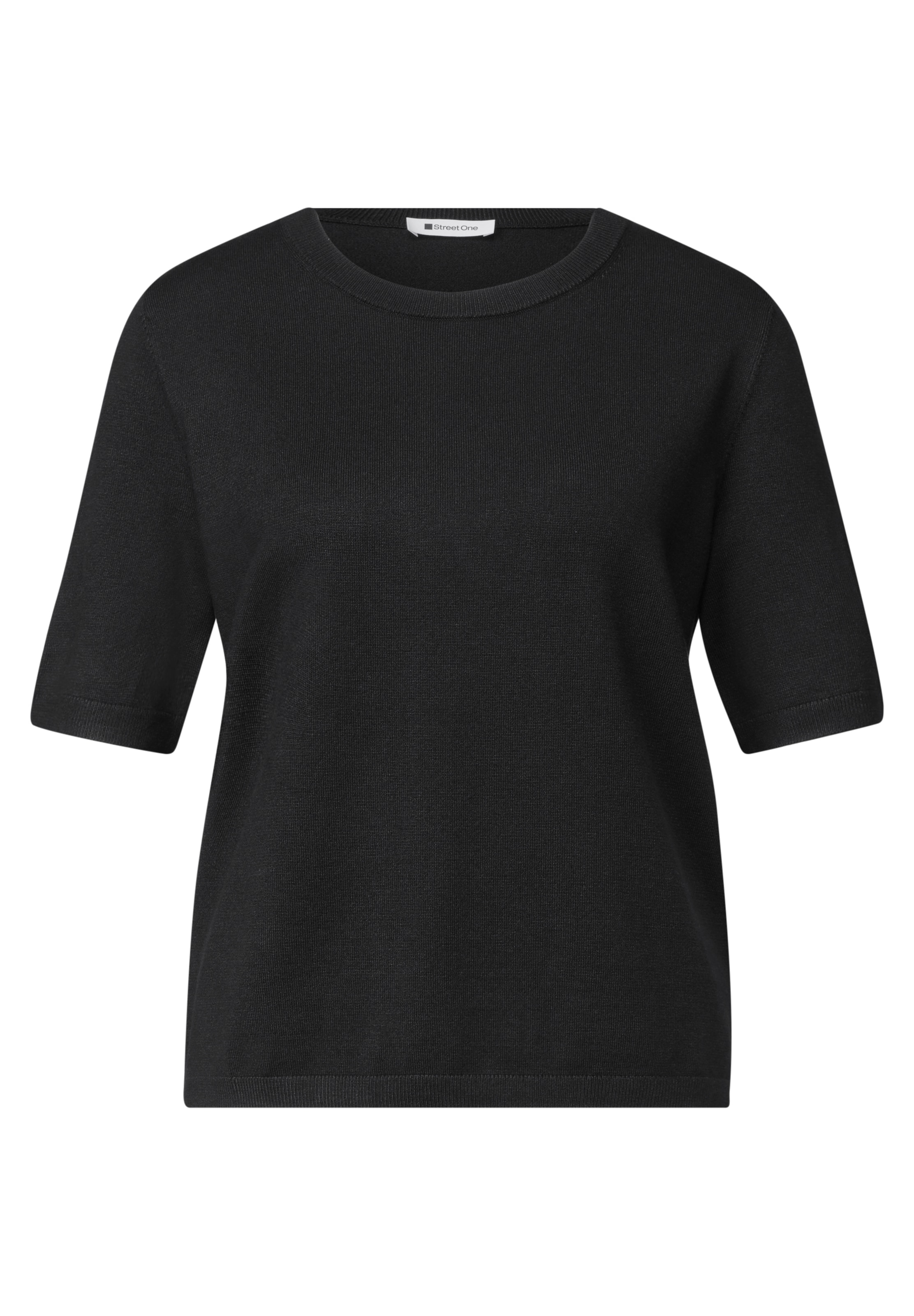 STREET ONE Sweater in Black: front