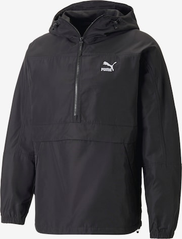 PUMA Between-Season Jacket in Black: front