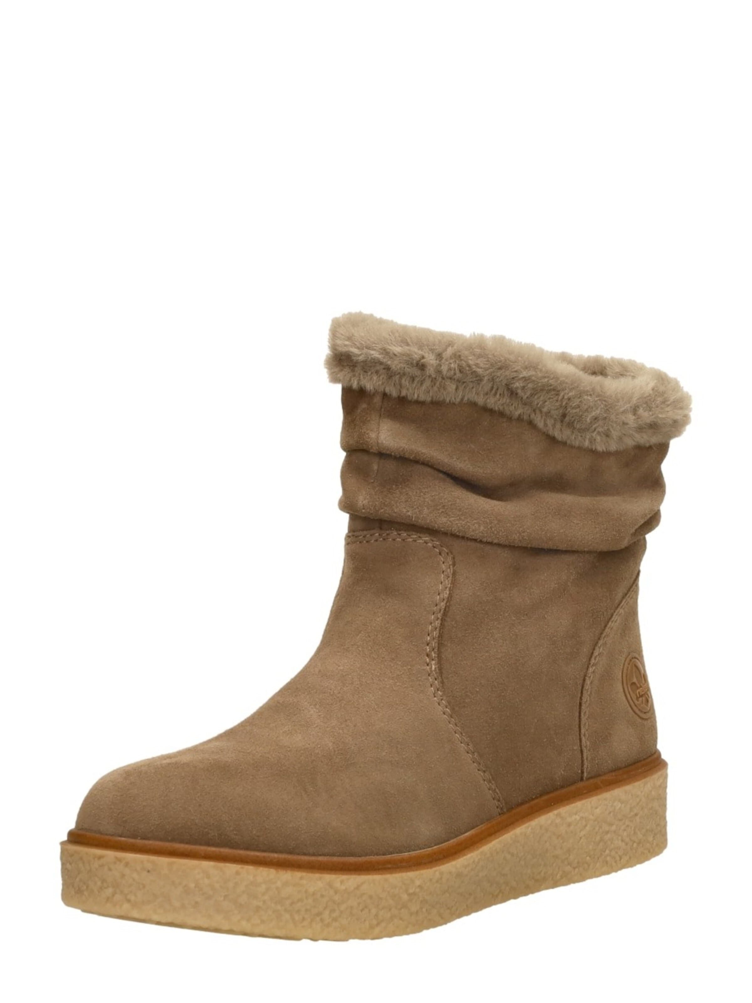 Boots 'Enkellaarsjes Plat' Rieker en gris