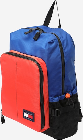 Tommy Jeans - Mochila en azul: frente