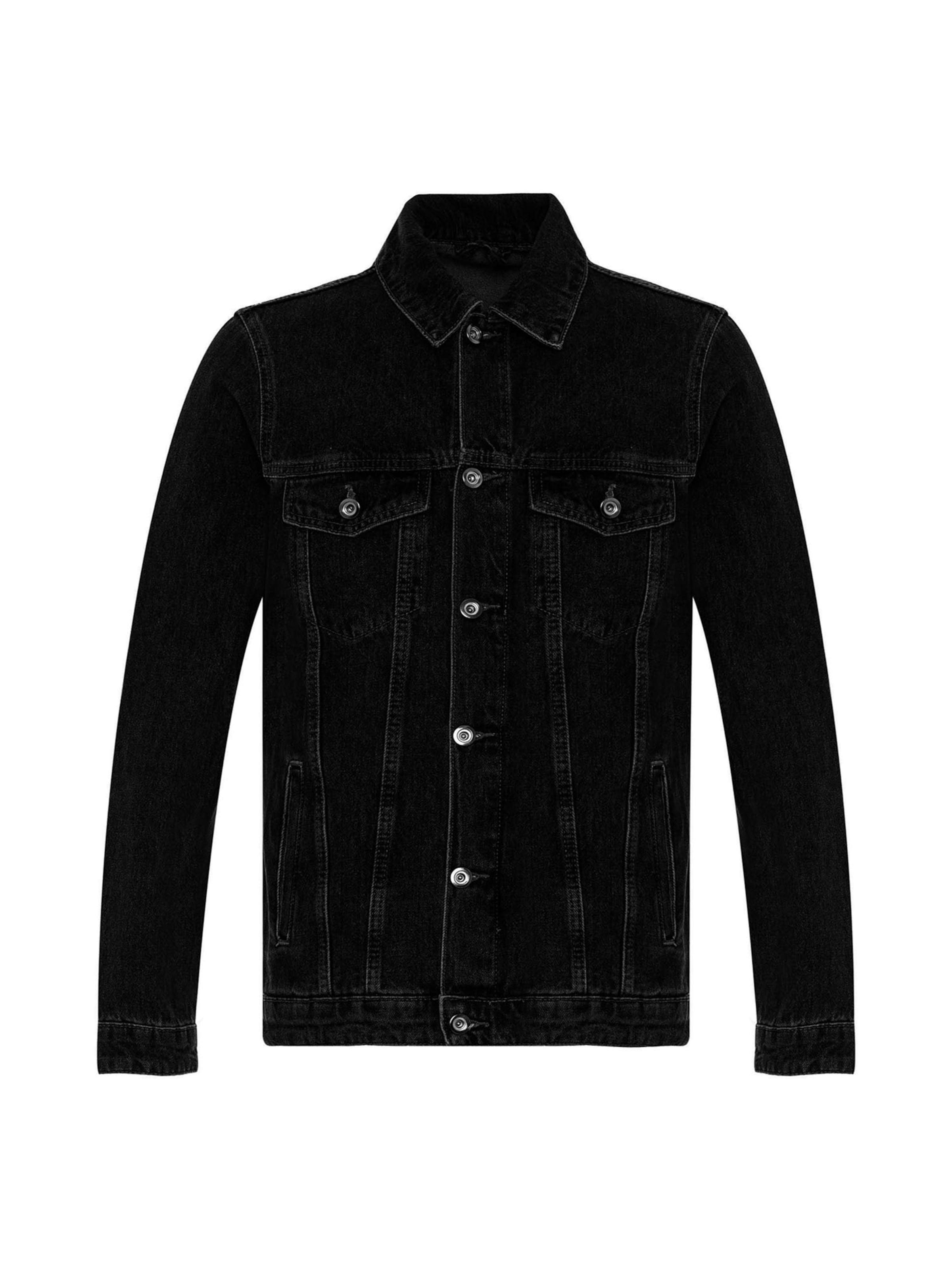 Daniel Hills Přechodná bunda – černá: přední strana