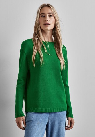 STREET ONE Sweater in Green: front