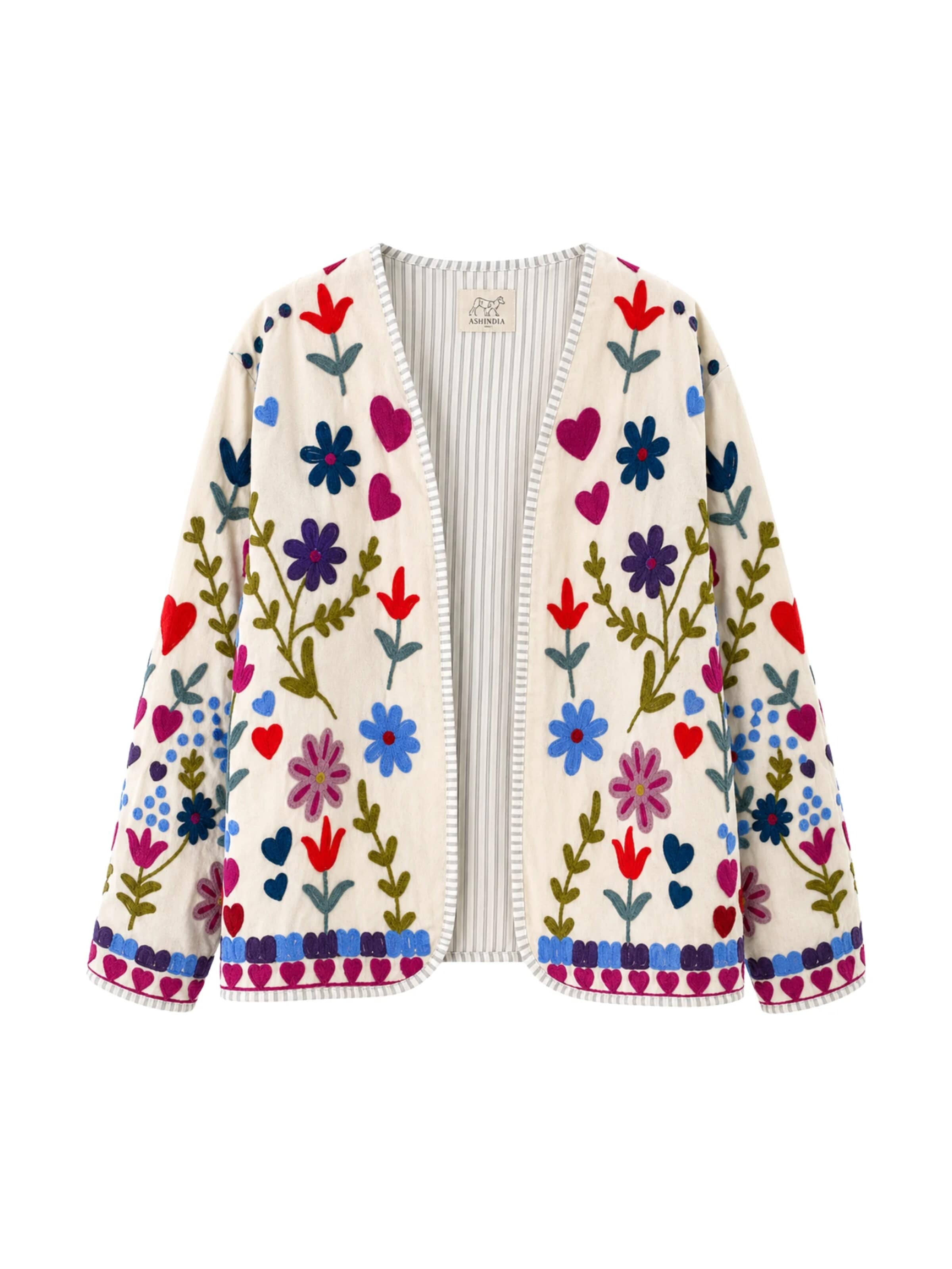 ASHINDIA Between-Season Jacket 'Susi' in Mixed colors: front