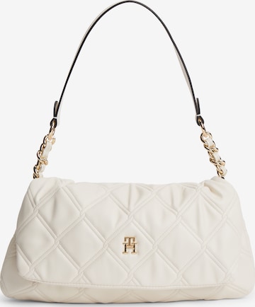 TOMMY HILFIGER Schoudertas in Beige: voorkant