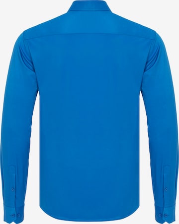 CIPO & BAXX Regular Fit Hemd in Blau