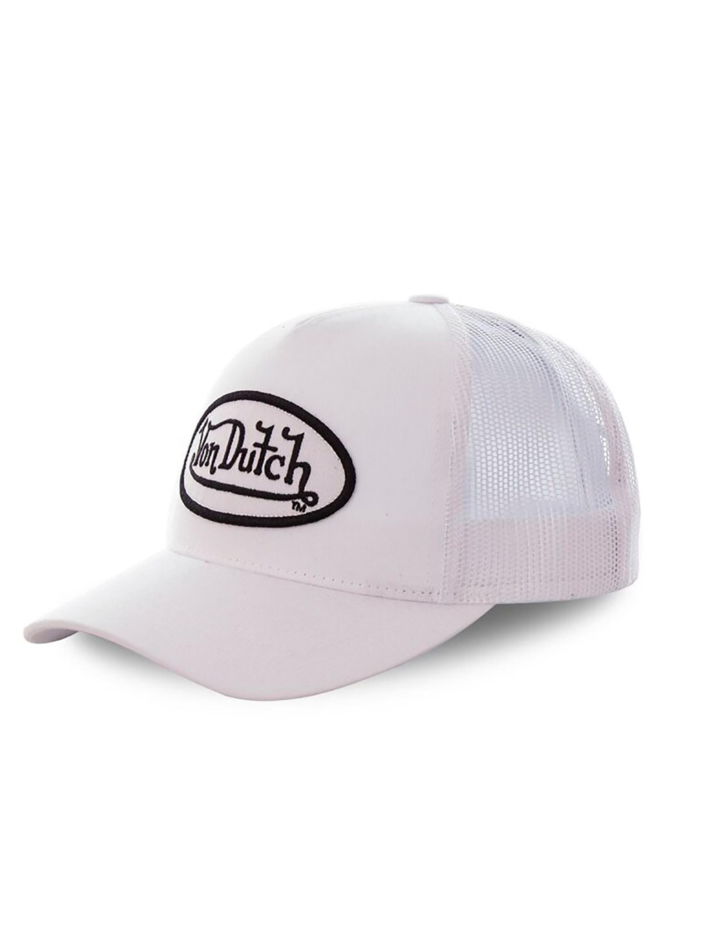 Von Dutch Cap 'Classic' in White: front