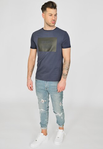 TOP GUN Shirt 'TG20213011' in Blue