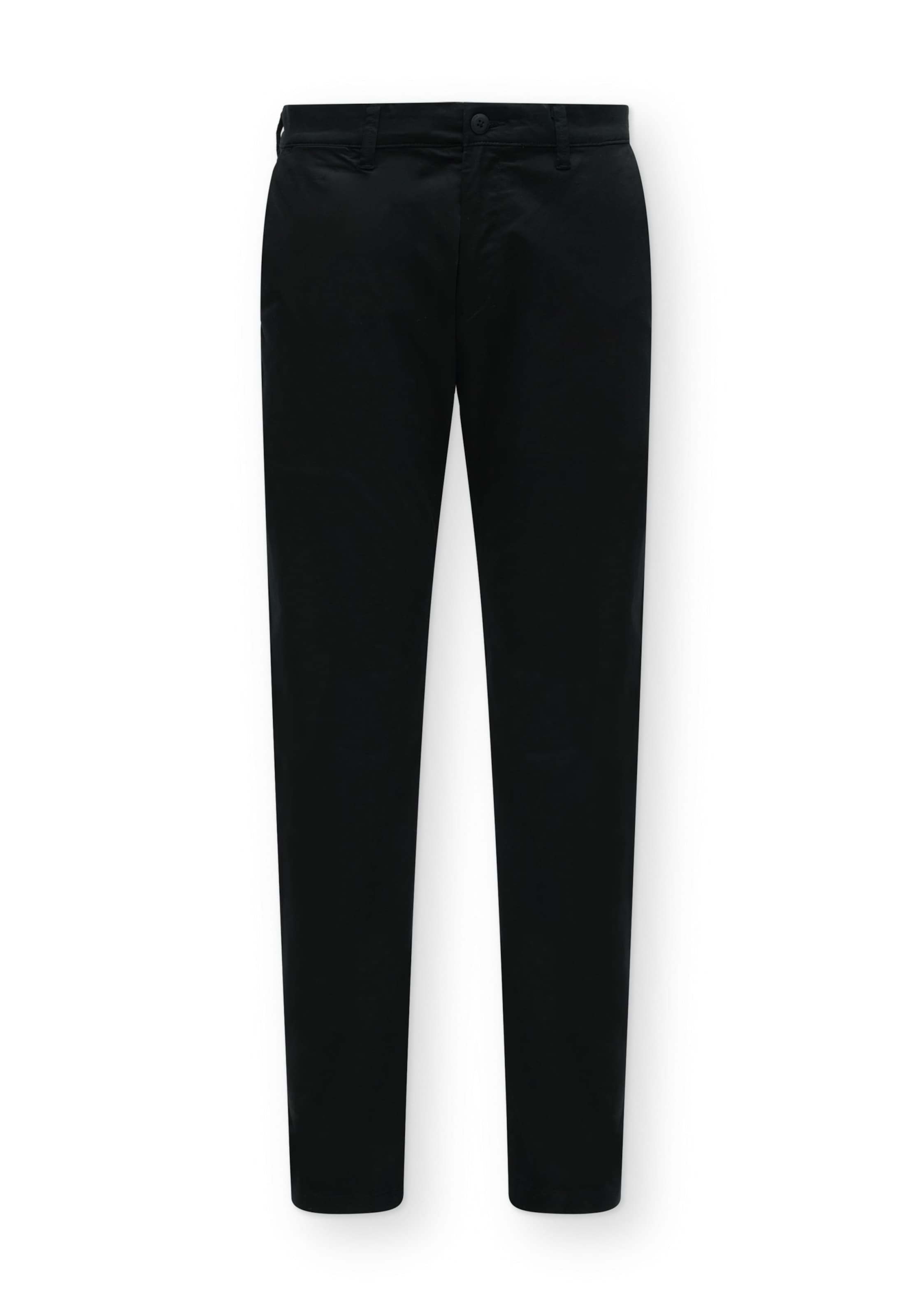 Regular Pantalon chino s.Oliver BLACK LABEL en noir : devant