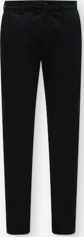 Regular Pantalon chino s.Oliver BLACK LABEL en noir : devant