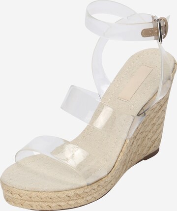 ONLY Strap sandal 'AMELIA' in Beige: front