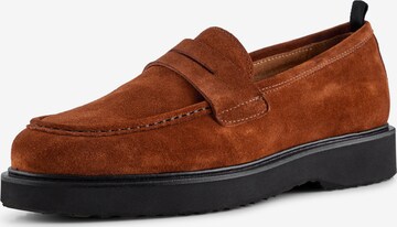 Shoe The Bear Moccasins '   COSMOS 2 ' in Brown: front