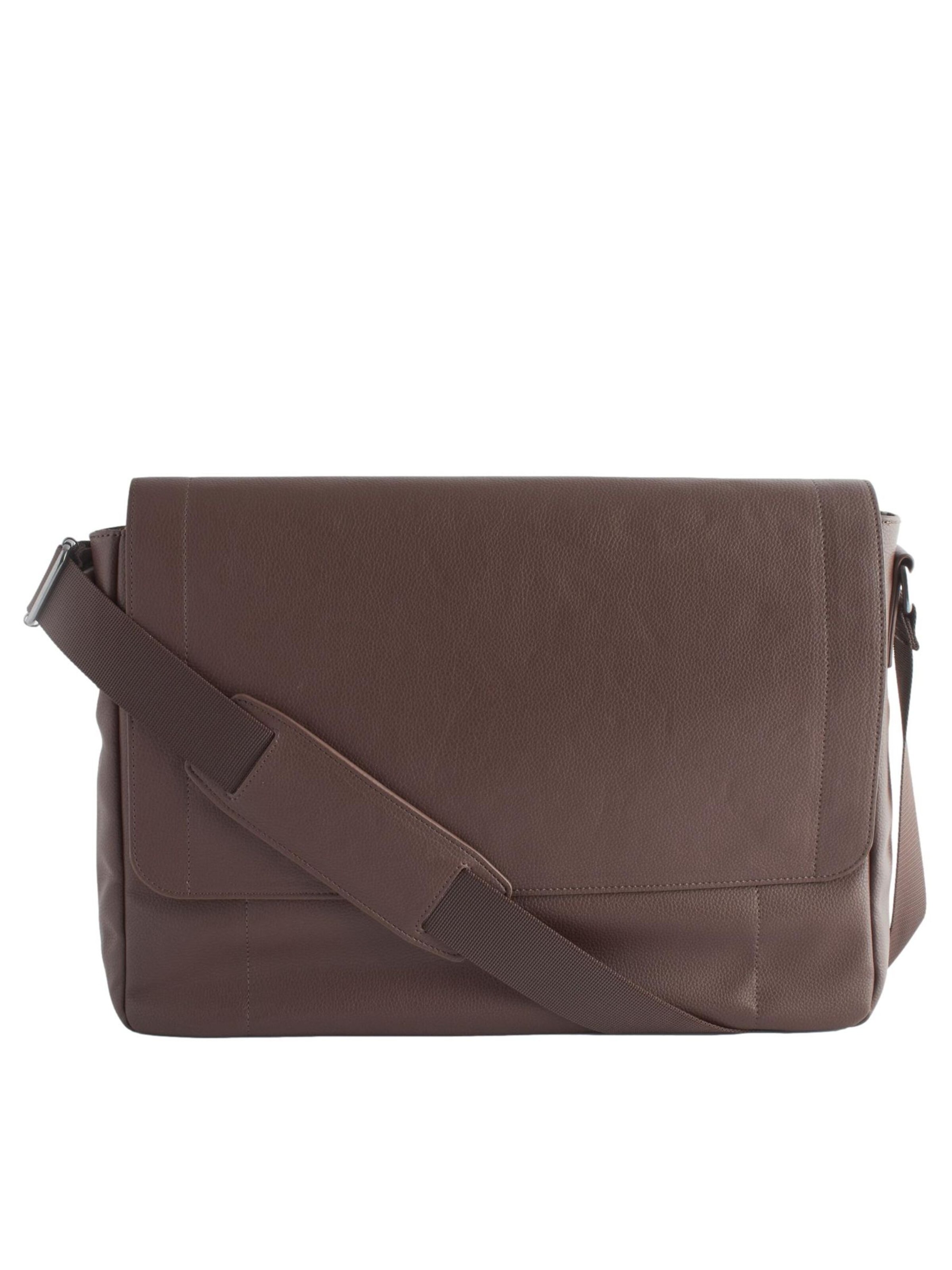 Next Сумка через плечо в Коричневый: спереди