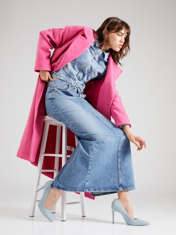 Trendyol Between-Seasons Coat in Pink