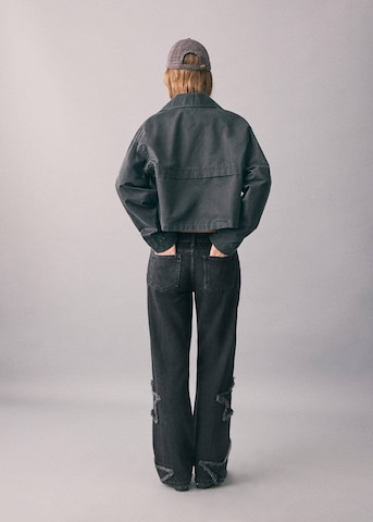 MANGO TEEN Regular Jeans 'Star' in Schwarz
